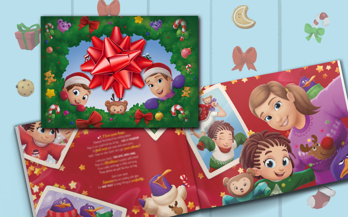 Un livre sur ce que votre enfant vous souhaite pour Noël !