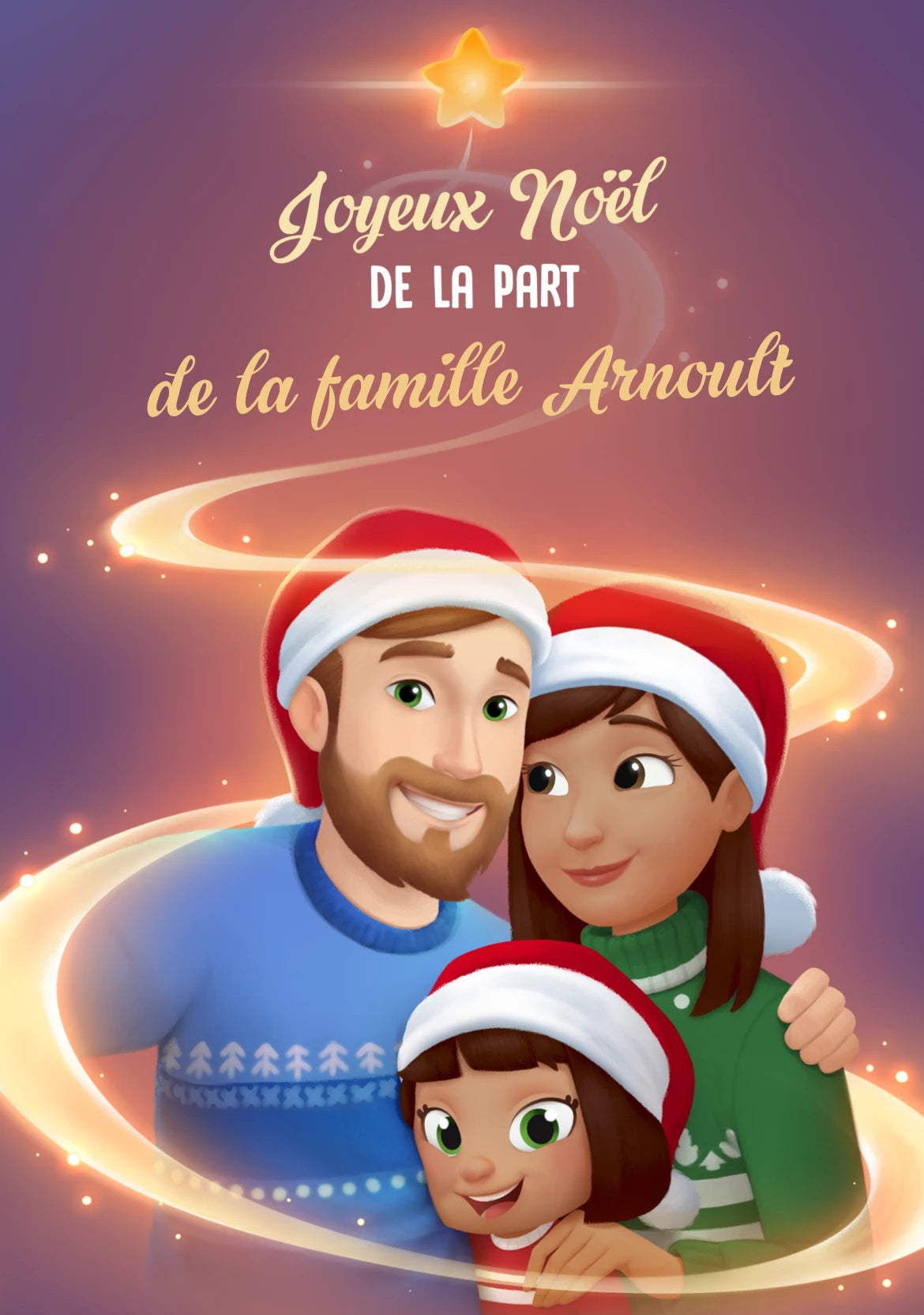 Joyeux Noël de la part de la famille Arnoult