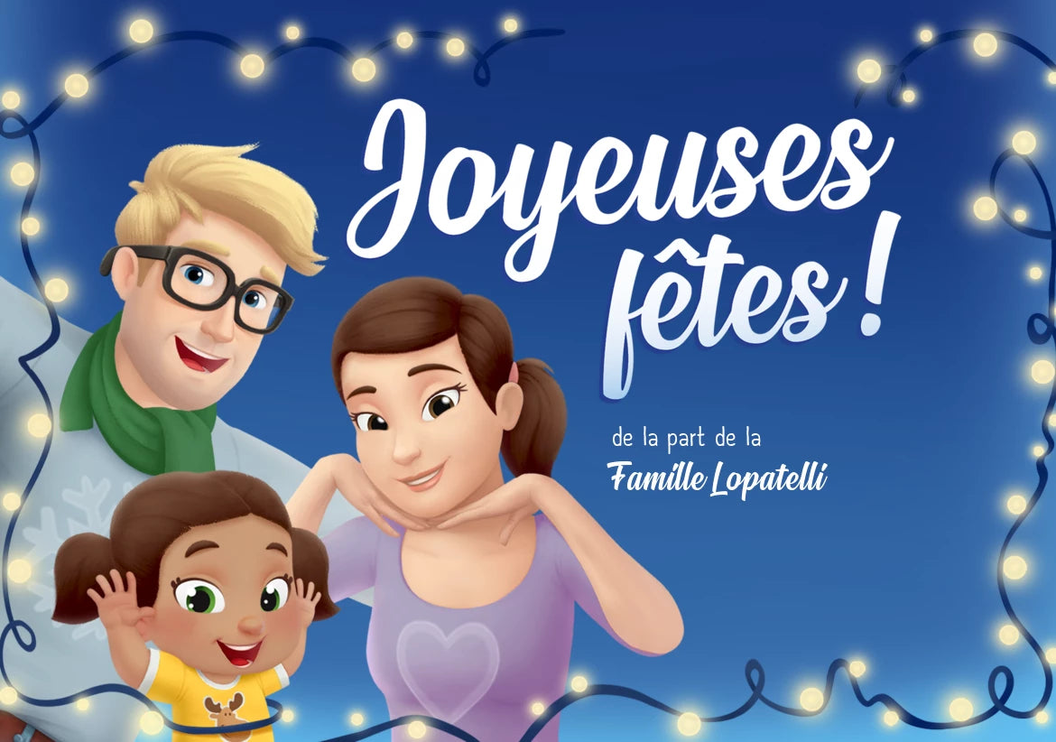 Joyeuses fêtes de la part de la famille Lopatelli