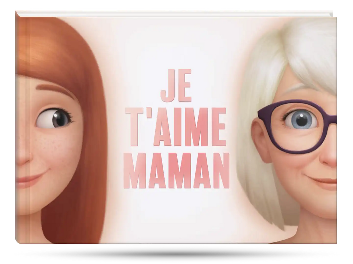 Couverture du livre personnalisé pour Maman de la part d'un fils ou d'une fille adulte
