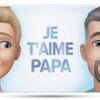 Couverture du meilleur cadeau pour Papa : un livre personnalisé pour lui et offert par un enfant adulte.