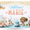 Voici la couverture du meilleur cadeau d'anniversaire pour enfants : un livre personnalisé où ils sont la star des histoires.
