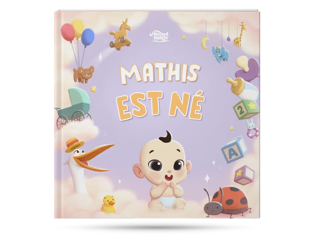 Dans ce fabuleux livre personnalisé pour les bébés, votre petit bou de chou est la vedette de l'histoire. Le meilleur cadeau pour une baby shower.