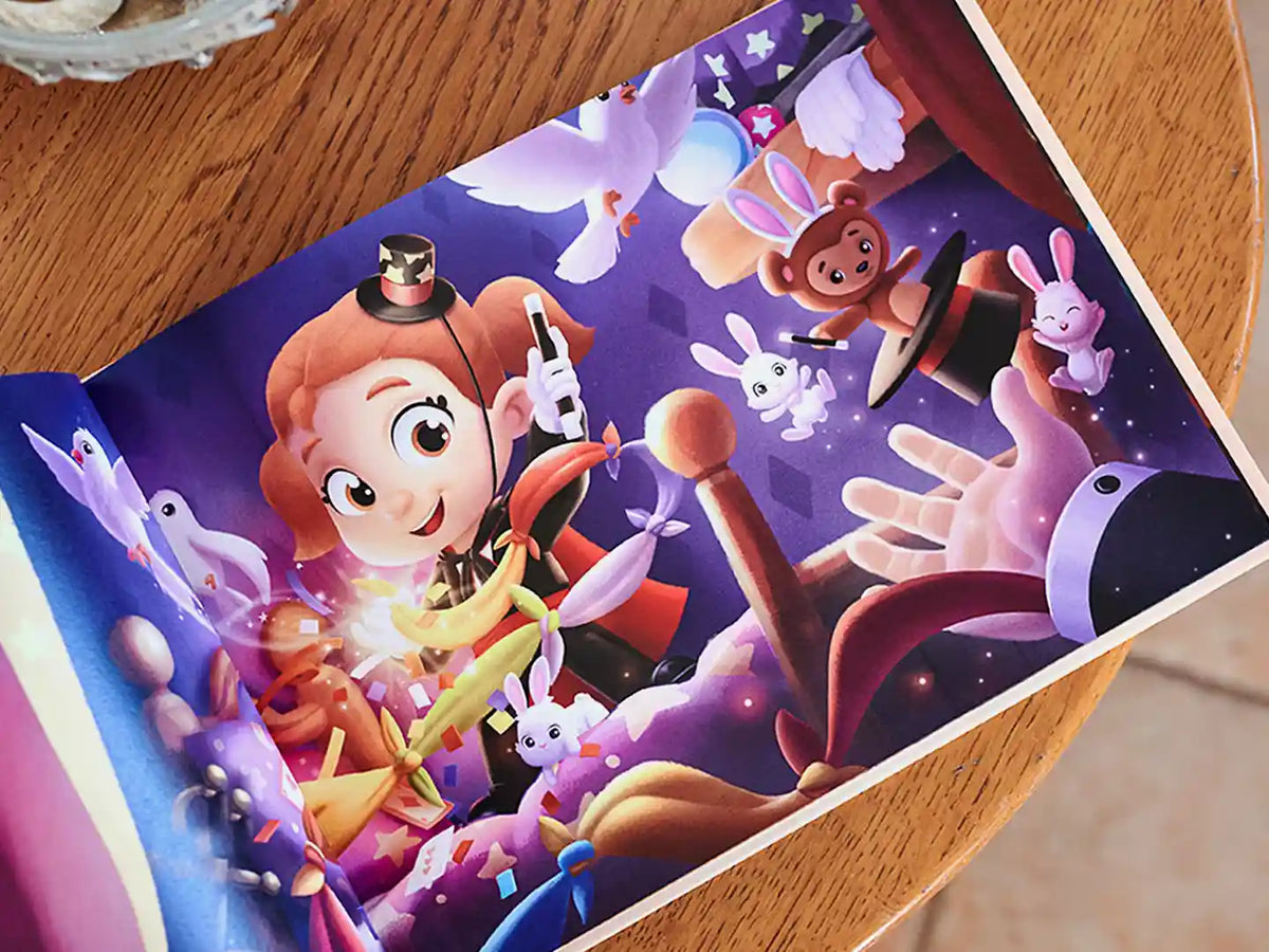 Une histoire sur la magie de la relation grand père / petite fille est disponible dans ce superbe livre personnalisé pour Papy.