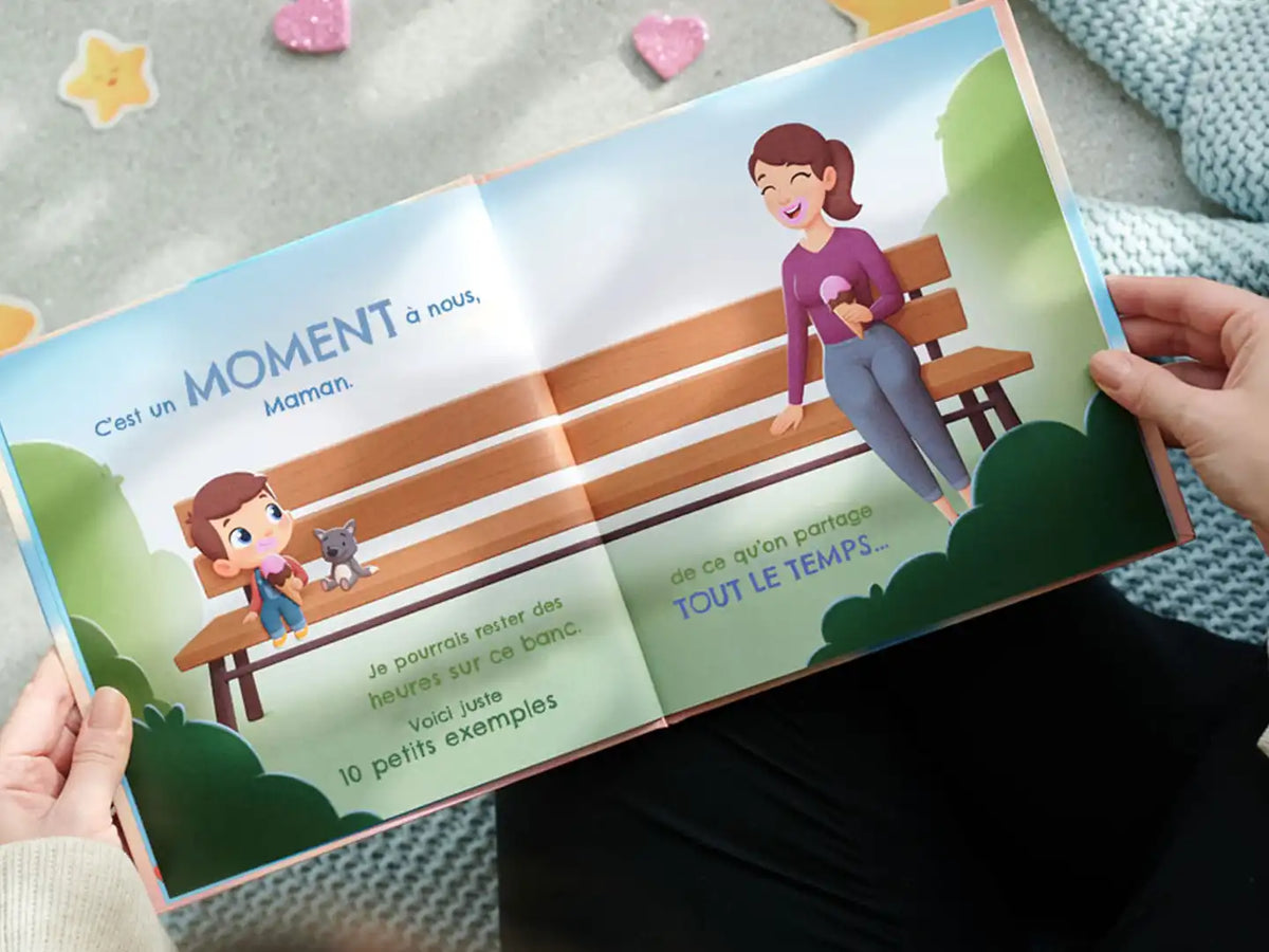 Ce joli petit livre personnalisé de simples rimes dira à maman à quel point vous l'aimez.