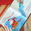 Pendant 12 mois, votre enfant suit le programme du Père Noël dans des histoires amusantes et bien illustrées.