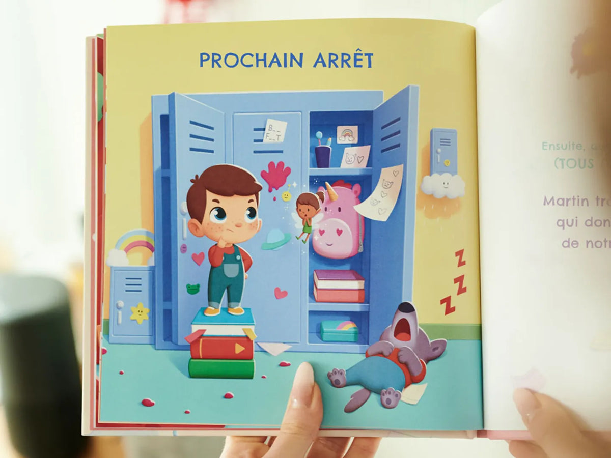 Les illustrations sont très détaillées et permettent à votre enfant de se projeter facilement dans l'école.