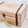Coffre en bois & peluches