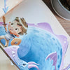 Une illustration du livre d'anniversaire personnalisé pour les enfants de deux ans.