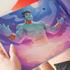 Une illustration colorée du livre personnalisé de Hourra Heros pour les amis.