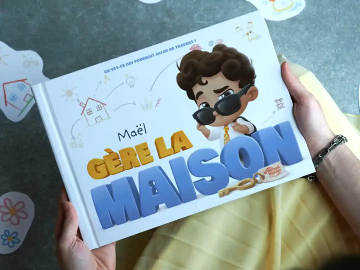 Un livre espiègle sur Jack étant seul à la maison et toutes les choses amusantes qui pourraient arriver est un excellent cadeau personnalisé pour les enfants.