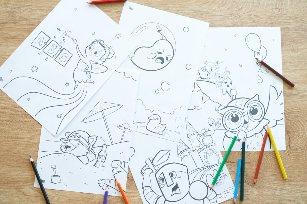 Hourra Heros Coloriage Gratuit